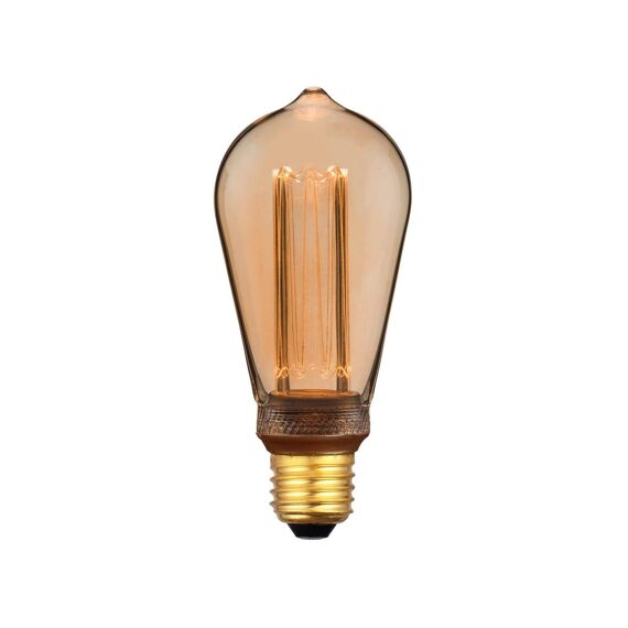 St64 E27 Retro Deco | Gold 3.5W 120Lm 1800K