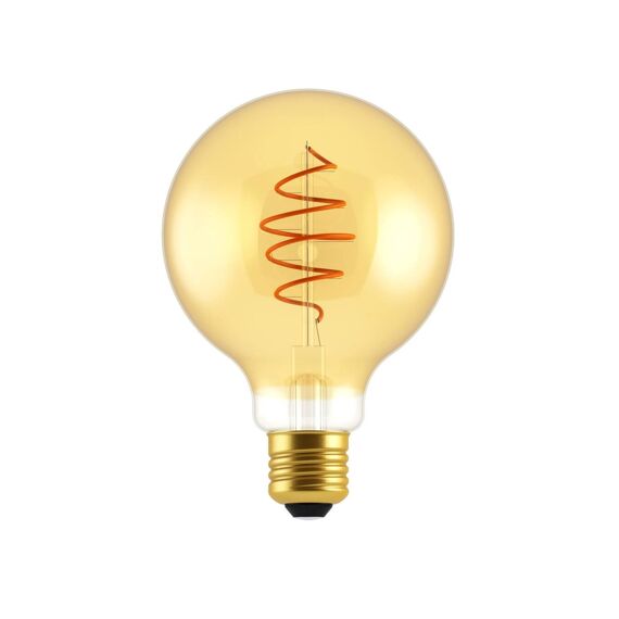 G95 E27 Spiral Deco | Gold 5W 400Lm 2000K