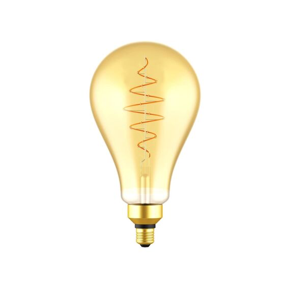 Ps160 E27 Spiral Deco | Gold 8.5W 600Lm 2000K