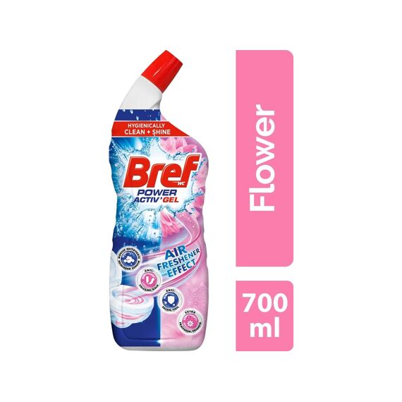 Bref Wc-Reiniger Vloeibaar Gel Power Active Flower 700Ml