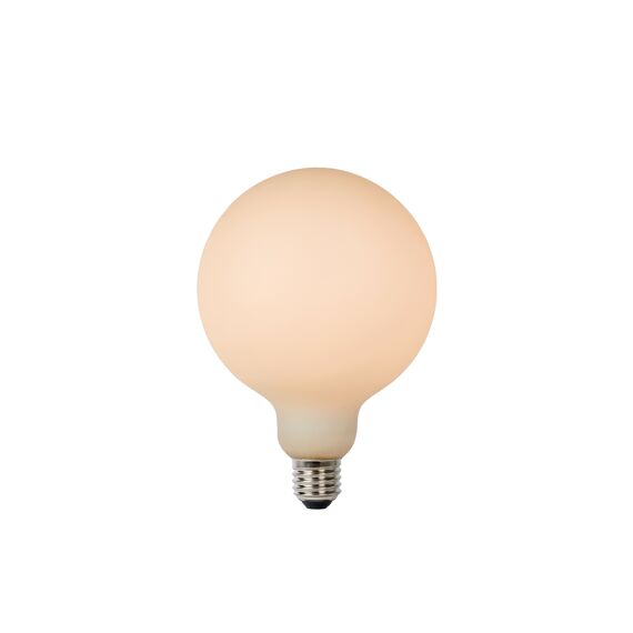 Lucide G125 Fil. Lamp-Opaal-Led Dimb.-1Xe27-8W-2700K