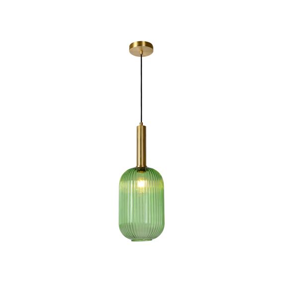 Lucide Maloto Hanglamp-Groen-Ø20-1Xe27-40W-Glas