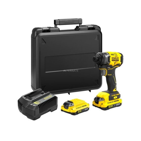 18V 2X2.0Ah Brushless Slagschroevendraaier In Koffer