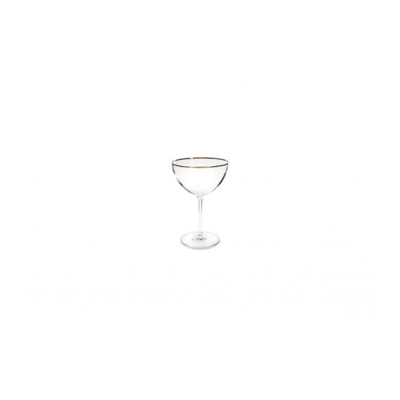 S&P Champagne Coupe 35Cl Gouden Rand Elegance Set/2