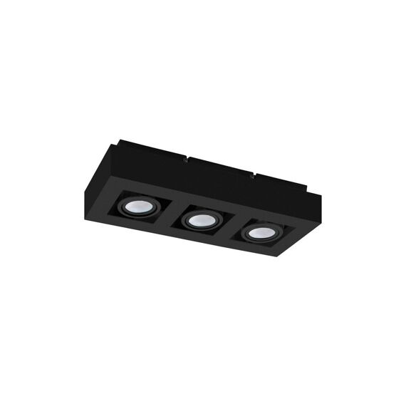 Dl/3 Gu10-Led Schwarz 'Mendoza'