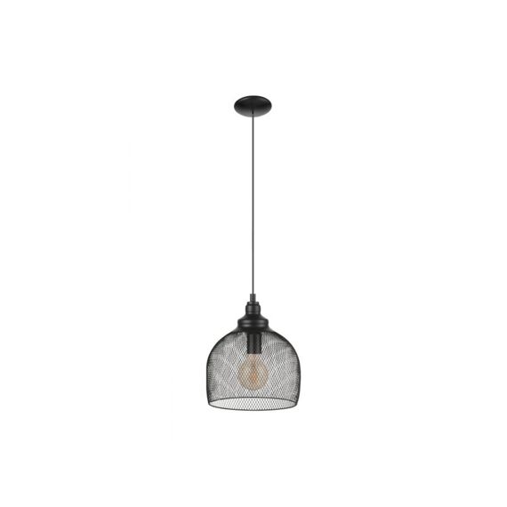 Hanglamp 1 Ø280 Zwart 'Straiton'