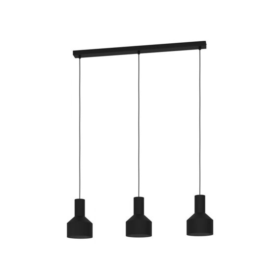 Hanglamp 3 E27 Zwart 'Casibare'