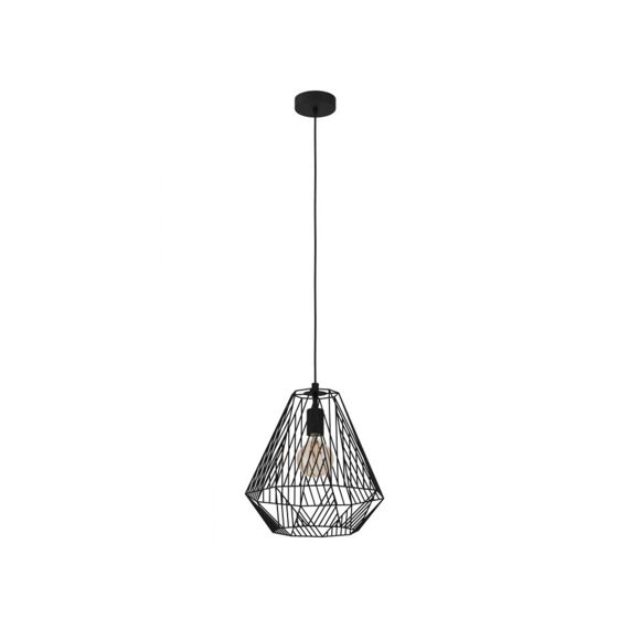 Hanglamp 1 E27 Zwart 'Stype'