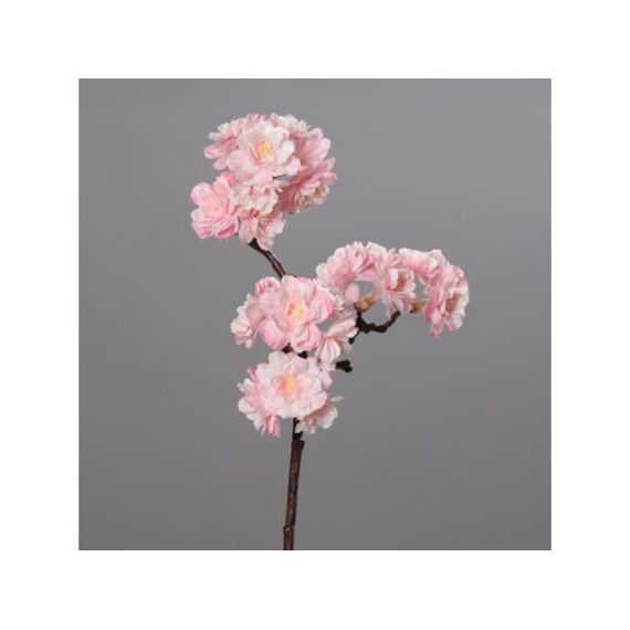 Cherry Flower Pick 40Cm Pink