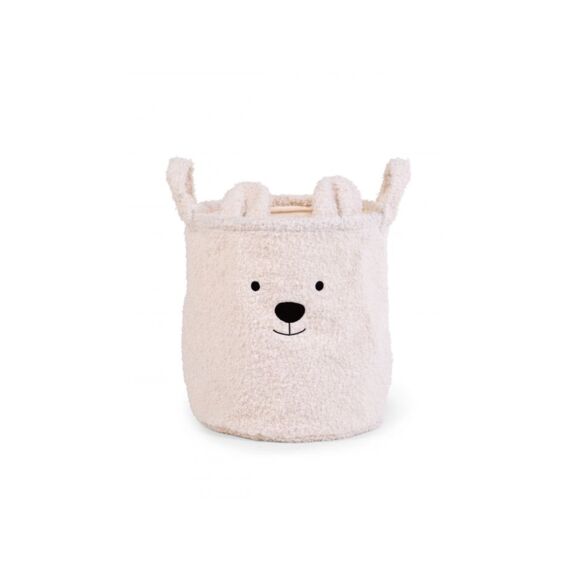 Childhome Teddy Mandje 30X30X30 Ecru