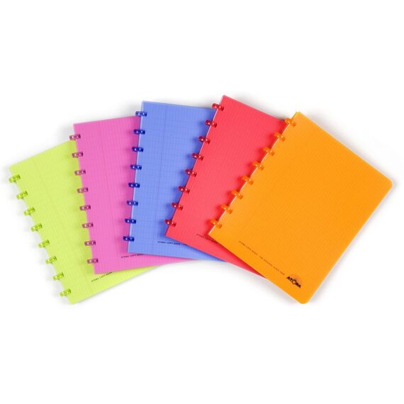 Atoma Schrift A5 Pp Transp. Trendy Gelijnd