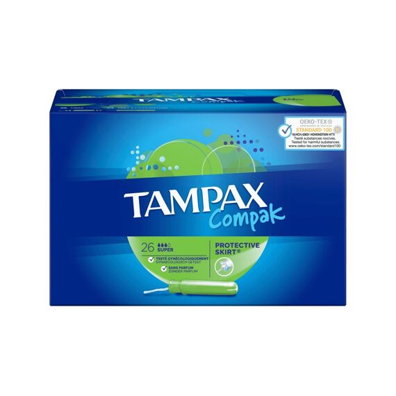 Tampax Tampons Compak Super Duo 26St