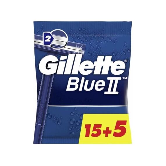 Gillette Wegwerp Blue II (15+5)