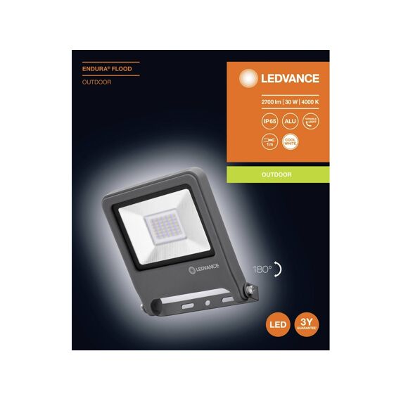 Osram Ledvance Endura Flood 30W/840 Dark Grey