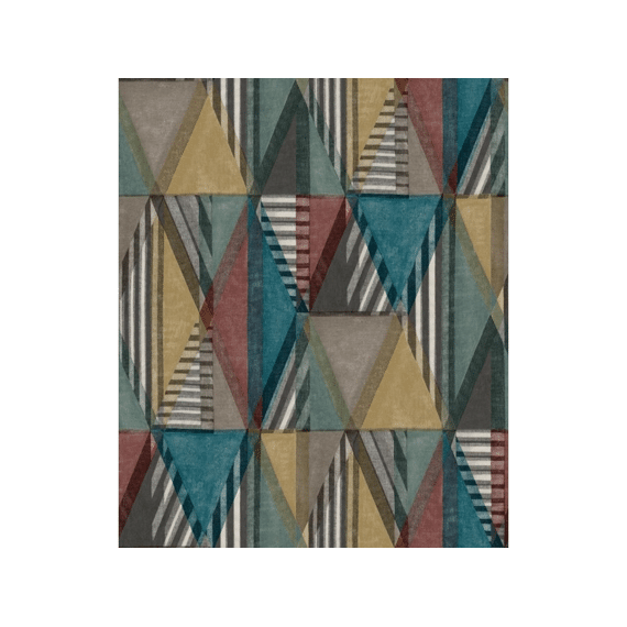 Vliesbehang Nomad Nambak Oker/zwart/multi