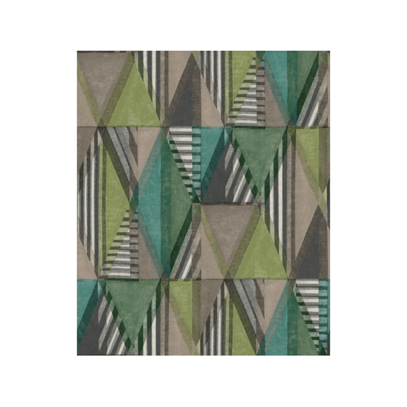 Vliesbehang Nomad Nambak Groen/zwart/multi