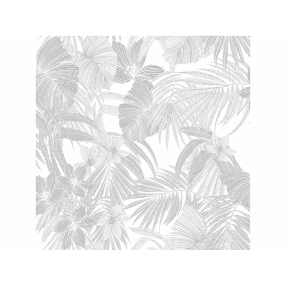 Vliesbehang Nomad Joelle Wit/zilver