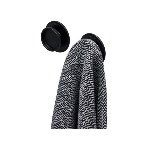 Tiger Tess Handdoekhaak Zwart (2 Stuks)