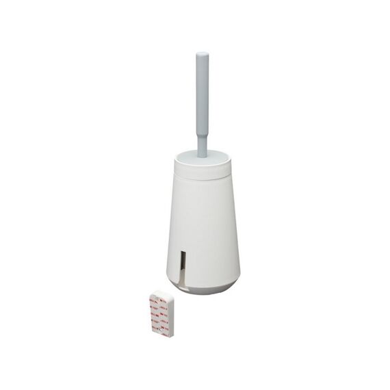 Tiger Tess Toiletborstelhouder Met Swoop® Borstel Flexibel Wit / Lichtgrijs