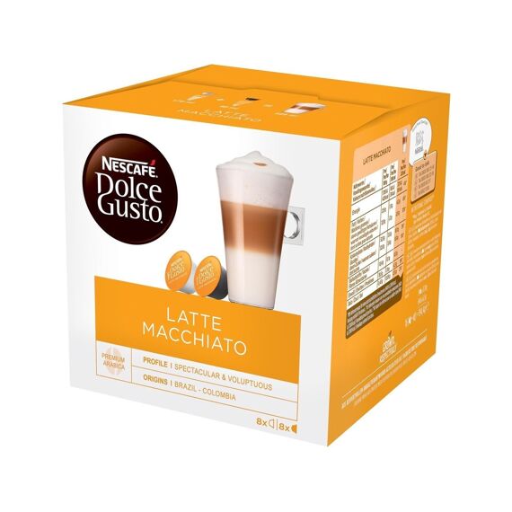 Nestle Ne12416454 Latte Macchiato 16 Capsules