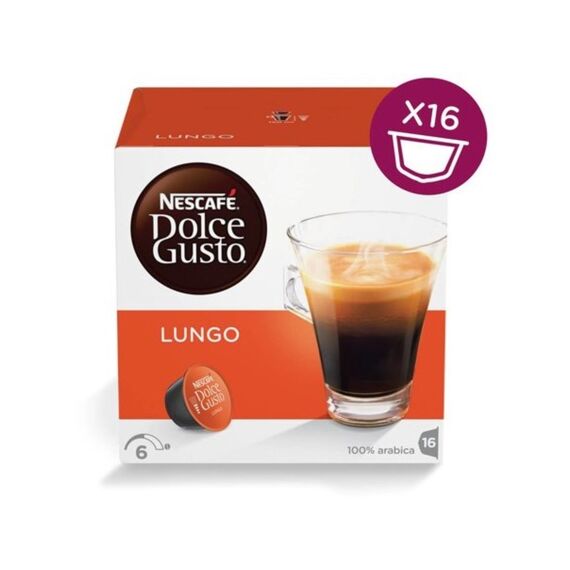Nestle Ne12423296 Lungo 16 Capsules