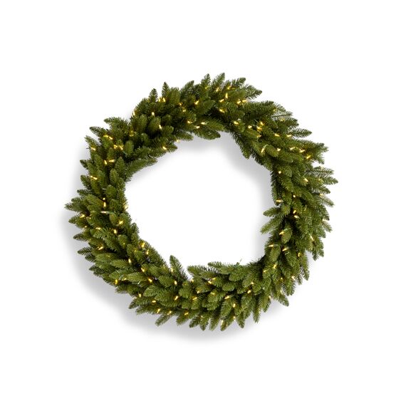 Grande Fir Wreath D91Cm 150L Transfo