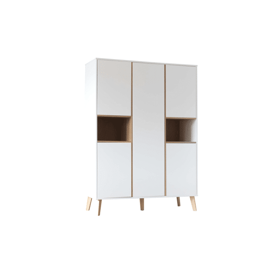 Pericles Style Kast 5 Deuren White