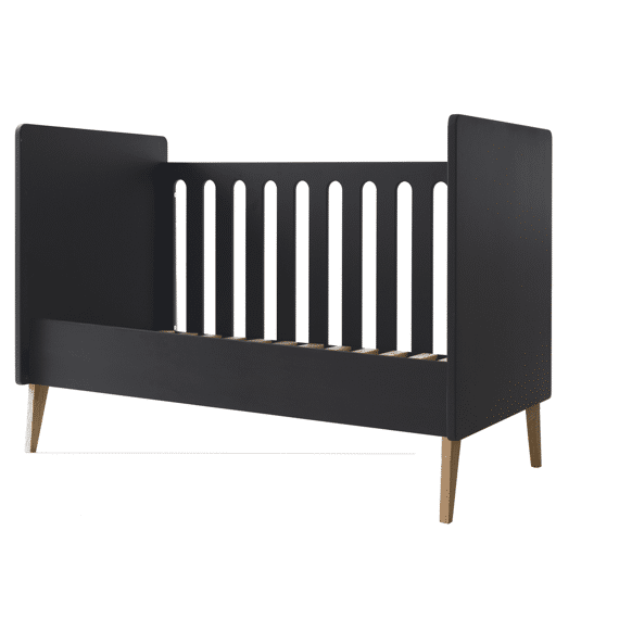 Pericles Style Bed/Bank 60x120 Black