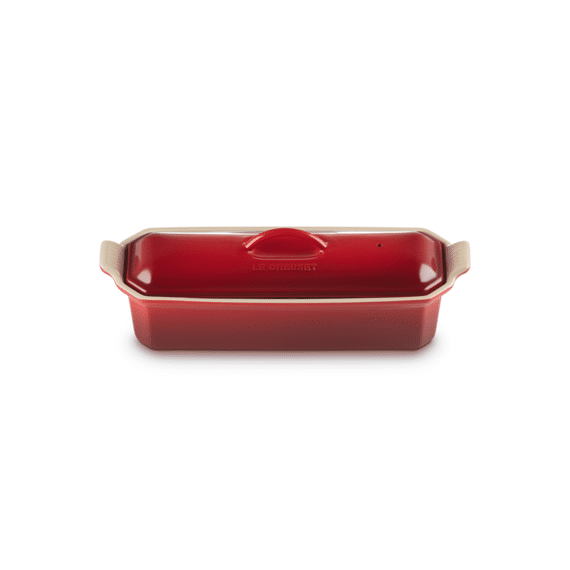 Le Creuset Terrine Met Pers 32Cm Kersenrood