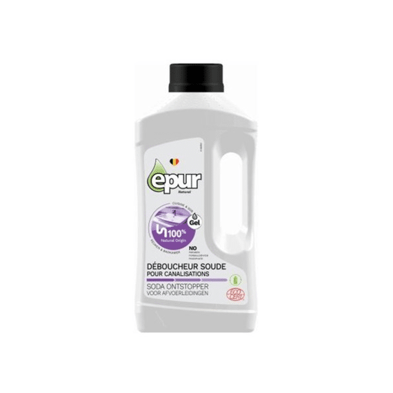 Epur Natural Soda Ontstopper Gel 1L 100% Naturel Ecocert