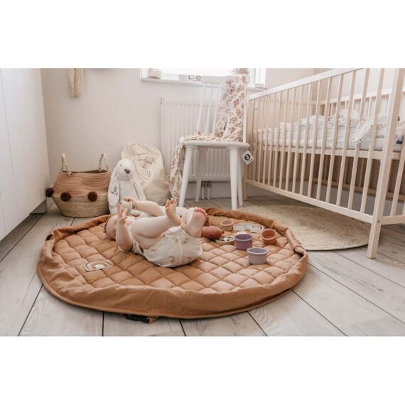 Play And Go 2 In 1 Speelmat Organic Tawny Brown