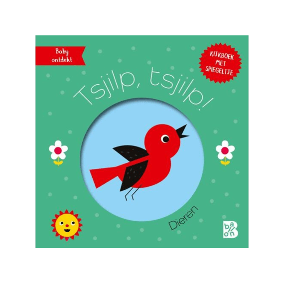 Baby Ontdek: Kijkboekje Met Spiegeltje Tjilp Tjilp
