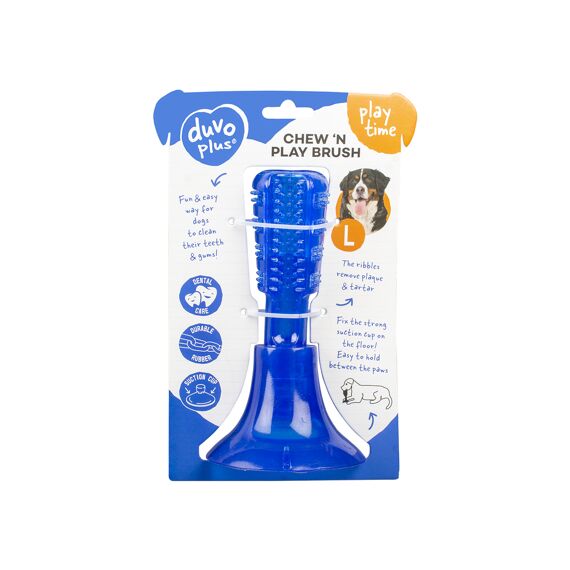 Chew N Play Brush Fix L - 18,5X10,3X10,3Cm Blauw