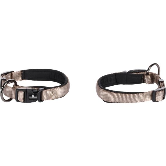 Halsband Abbi Taupe M/L 50-55Cm  25Mm