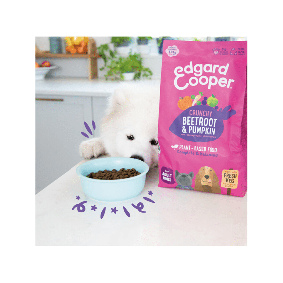 Edgard & Cooper Adult Dog Beetroot & Pumpkin With Peas, Parsnip, Apple And Elderberries 12Kg
