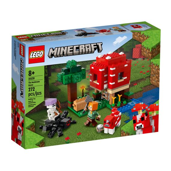 LEGO Minecraft 21179 Het Paddestoelenhuis