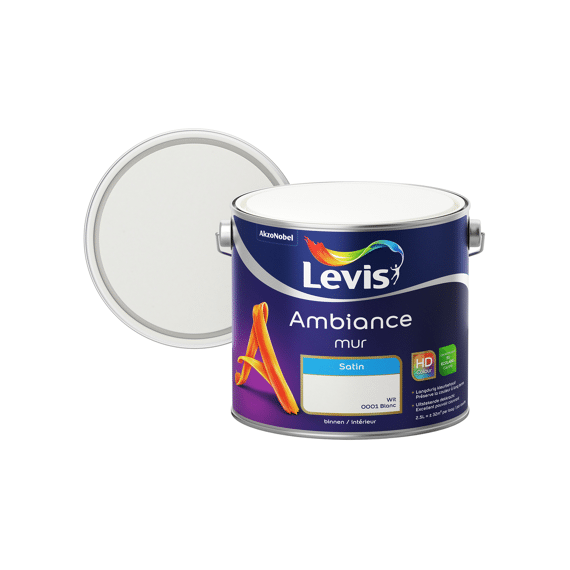 Levis Ambiance mur satin 2,5L 0001