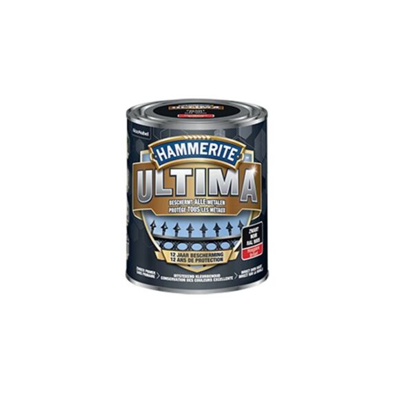 Hammerite Ultima Hoogglans Antracietgrijs / 7016 750Ml