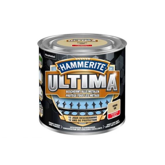 Hammerite Ultima Goud 250Ml