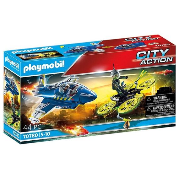 Playmobil 70780 Politiejet: Drone-Achtervolging