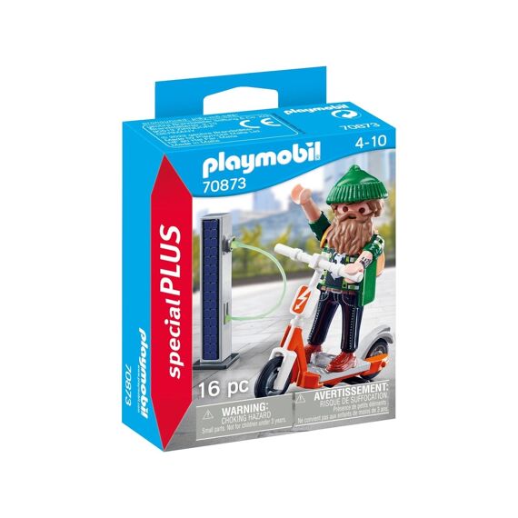 Playmobil 70873 Hipster Met E-Scooter