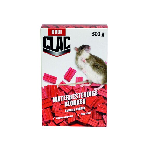 Waterbestendige Blokken Ratten & Muizen 300Gr