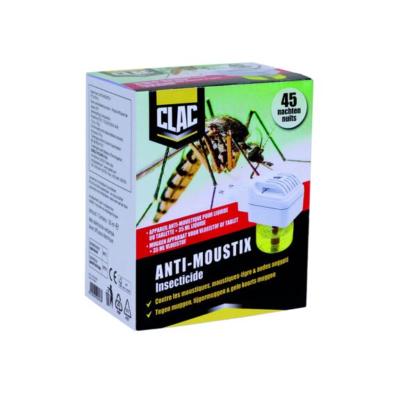 Anti-Moustix 45 Nachten Verdamper + 35 Ml Refill