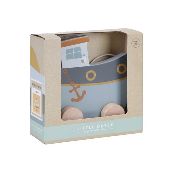 Little Dutch Trekfiguur Boot Sailors Bay