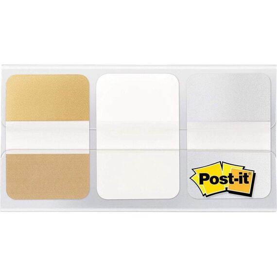 Post It Index Metal 3X12 Tabs 25.4X38Mm