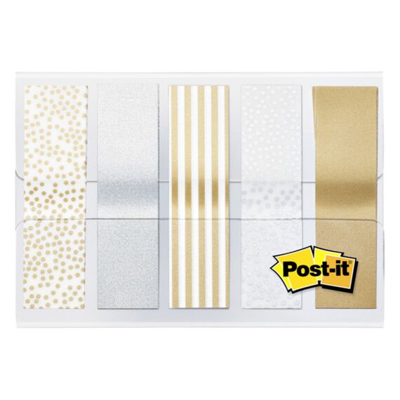 Post It Index Metal 5X20 Flags 11.9X43.1Mm