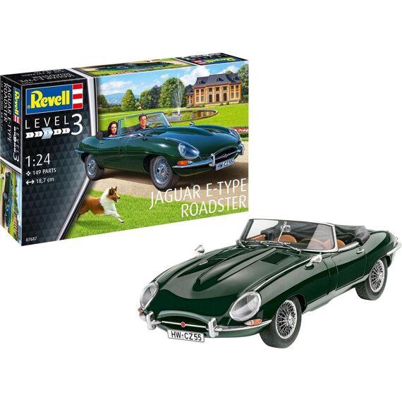 Revell 07687 Jaguar E-Type Roadster