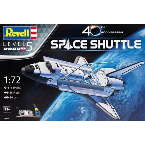 Revell 05673 Cadeauset Space Shuttle 40E Verjaardag
