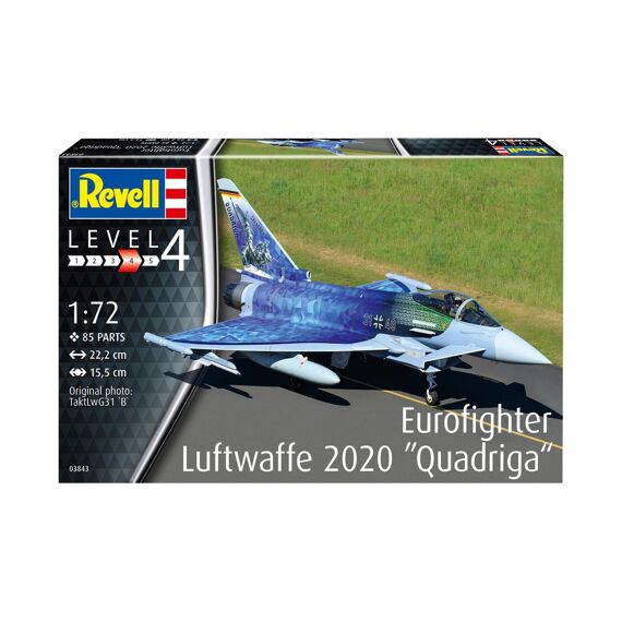 Revell 03843 Eurofighter Luftwaffe 2020 Quadriga