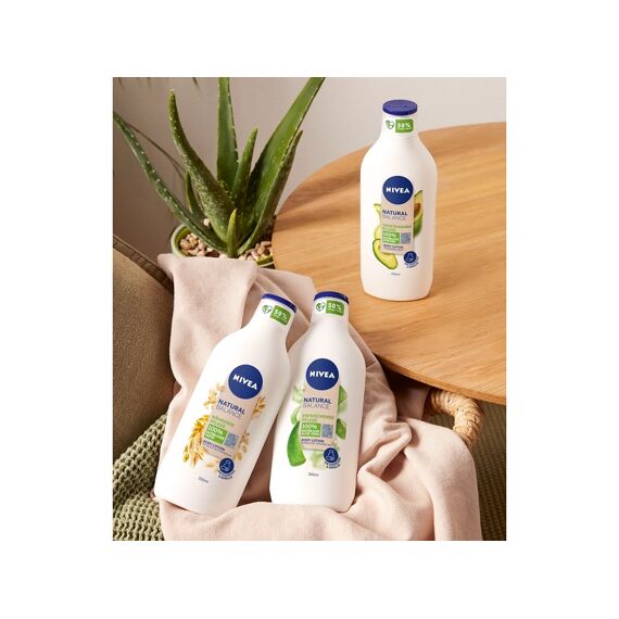 Nivea Bodylotion Natural Balance Oat 350Ml